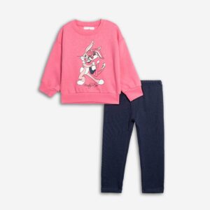 Παιδικό Σετ Φούτερ / Κολάν με διακριτική στάμπα Κορίτσι FUNKY FOR KIDS