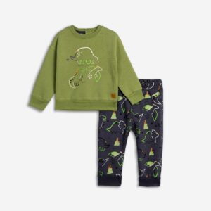 Βρεφικό Σετ Φόρμα / Φούτερ με διακριτική στάμπα Αγόρι Funky For Kids