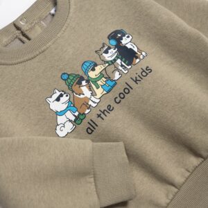 Βρεφικό Σετ Φόρμα / Φούτερ με διακριτική στάμπα Αγόρι Funky For Kids