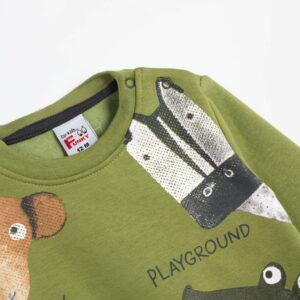 Βρεφικό Σετ Φόρμα / Φούτερ με διακριτική στάμπα Αγόρι Funky For Kids