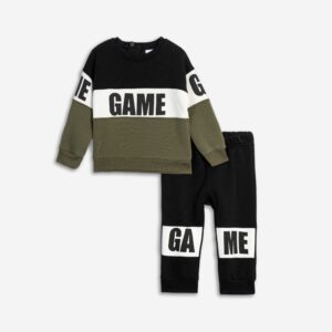 Βρεφικό Σετ Φόρμα / Φούτερ με διακριτική στάμπα Αγόρι Funky For Kids