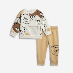 Βρεφικό Σετ Φόρμα / Φούτερ με all over σχέδιο και τσεπάκι Αγόρι Funky For Kids