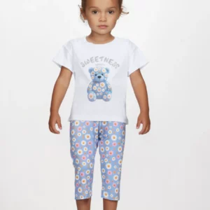 Παιδικό Σετ T-shirt / Κολάν φλοράλ Κορίτσι JOYCE