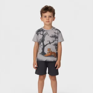 Παιδικό Σετ T-shirt / Σορτς με στάμπα Αγόρι JOYCE