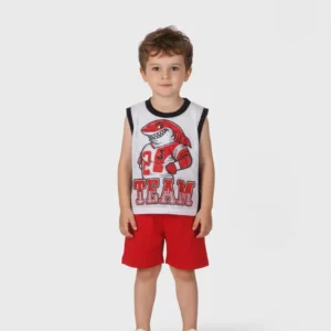 Παιδικό Σετ T-shirt  αμάνικο / Σορτς με στάμπα Αγόρι JOYCE