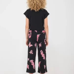 Παιδικό Σετ T-shirt / Παντελόνα βαμβακερή με all over σχέδιο Κορίτσι JOYCE