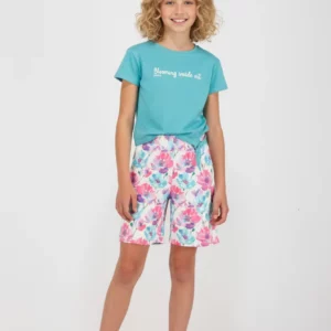 Παιδικό Σετ T-shirt / Σορτσάκι  με σχέδιο φλοράλ Κορίτσι JOYCE