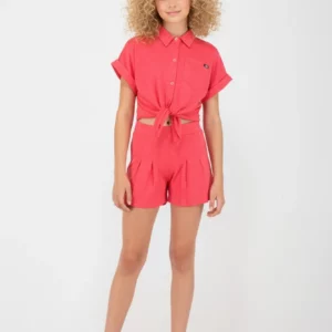 Παιδικό Σετ Πουκάμισο με δέσιμο στη μέση / Σορτσάκι Κορίτσι JOYCE