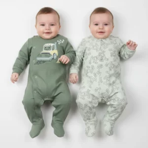 Βρεφικό φορμάκι  2τμχ με στάμπα  και all over σχέδιο Αγόρι JOYCE