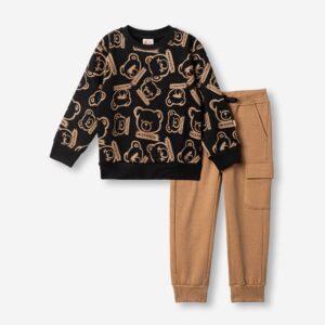 Παιδικό Σετ Φόρμα / Φούτερ με all over σχέδιο Αγόρι FUNKY FOR KIDS