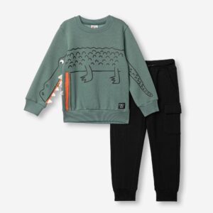 Παιδικό Σετ Φόρμα / Φούτερ με all over σχέδιο Αγόρι Premium FUNKY FOR KIDS
