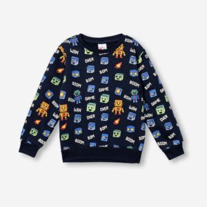 Παιδική Μπλούζα Φούτερ με all over σχέδιο Αγόρι FUNKY FOR KIDS