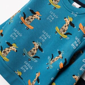 Βρεφικό Σετ Φόρμα / Φούτερ με all over σχέδιο Αγόρι FUNKY FOR KIDS
