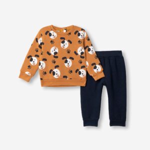 Βρεφικό Σετ Φόρμα / Φούτερ με all over σχέδιο Αγόρι FUNKY FOR KIDS